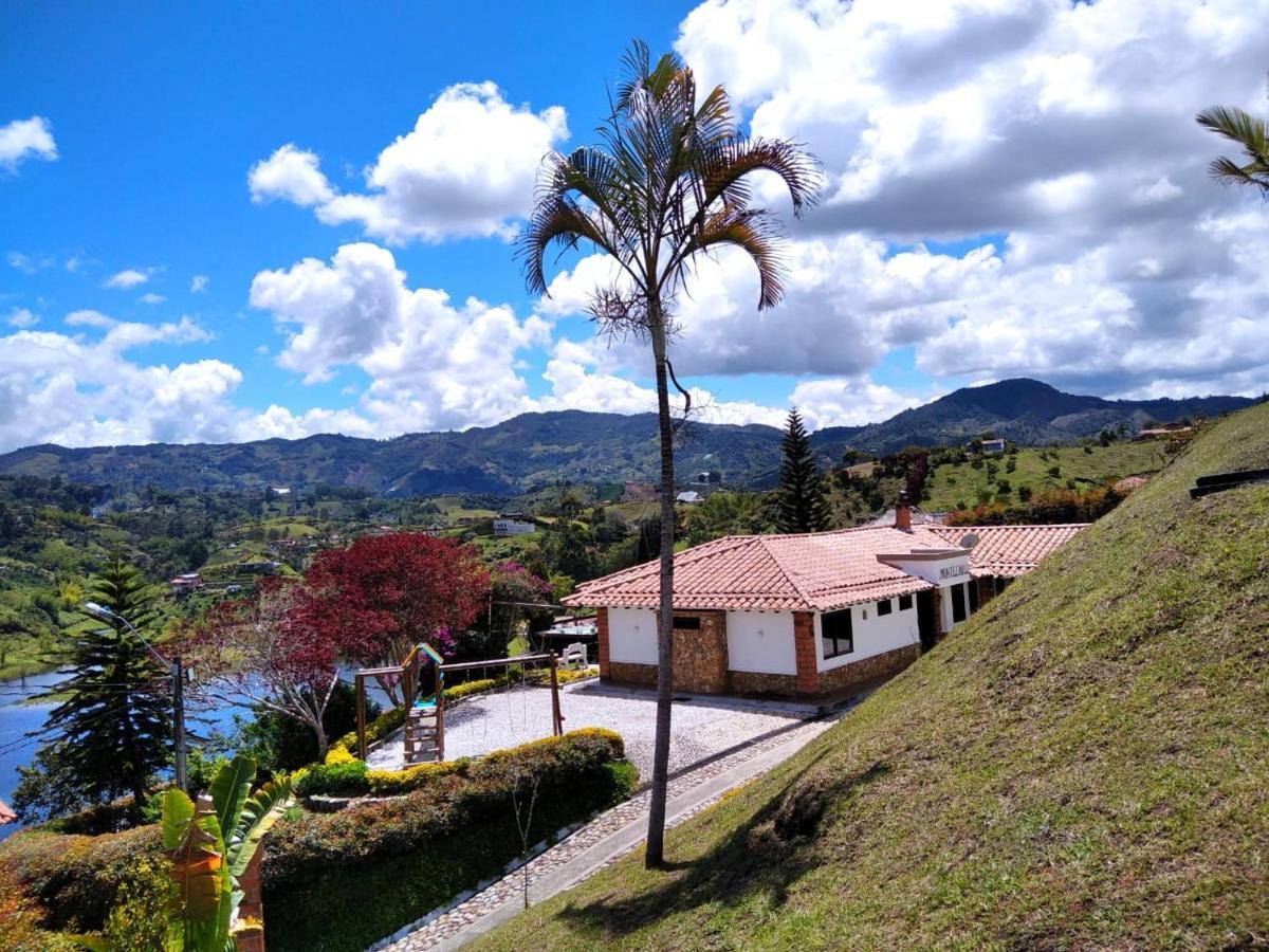 Casa Campestre Montecarlo Guatape- Desayuno A Pareja Villa Eksteriør billede