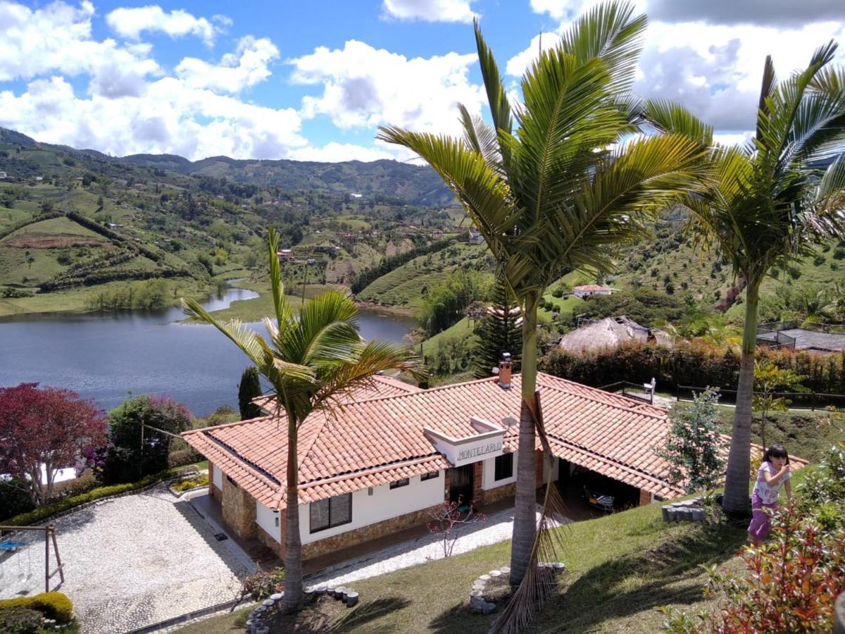 Casa Campestre Montecarlo Guatape- Desayuno A Pareja Villa Eksteriør billede