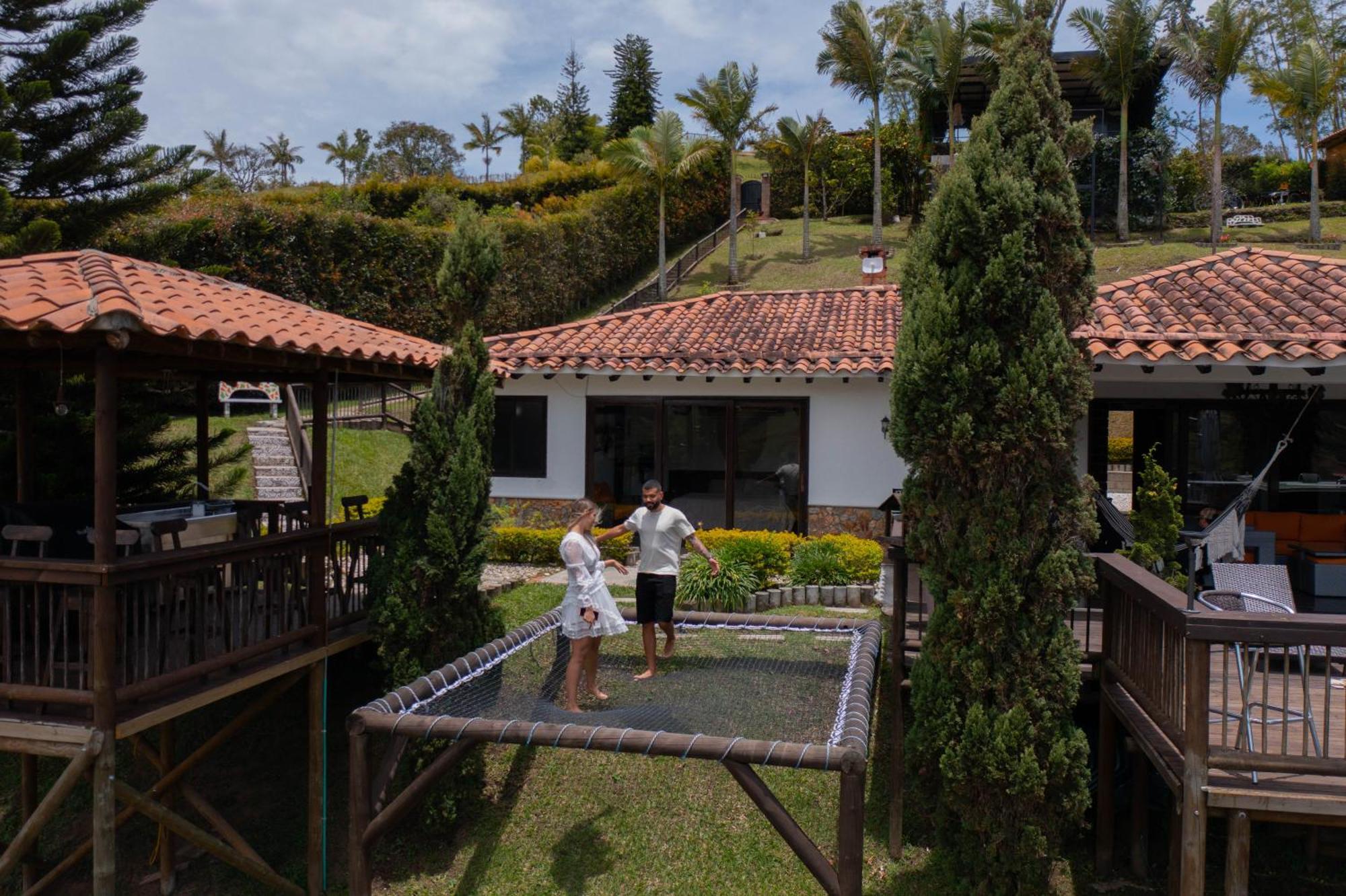 Casa Campestre Montecarlo Guatape- Desayuno A Pareja Villa Eksteriør billede