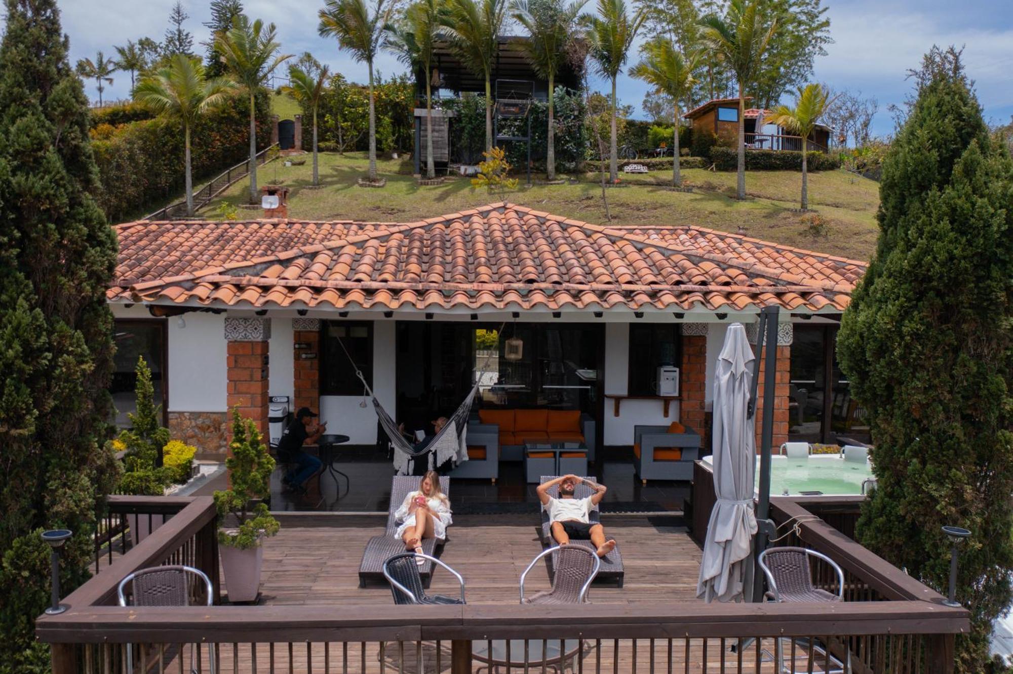 Casa Campestre Montecarlo Guatape- Desayuno A Pareja Villa Eksteriør billede