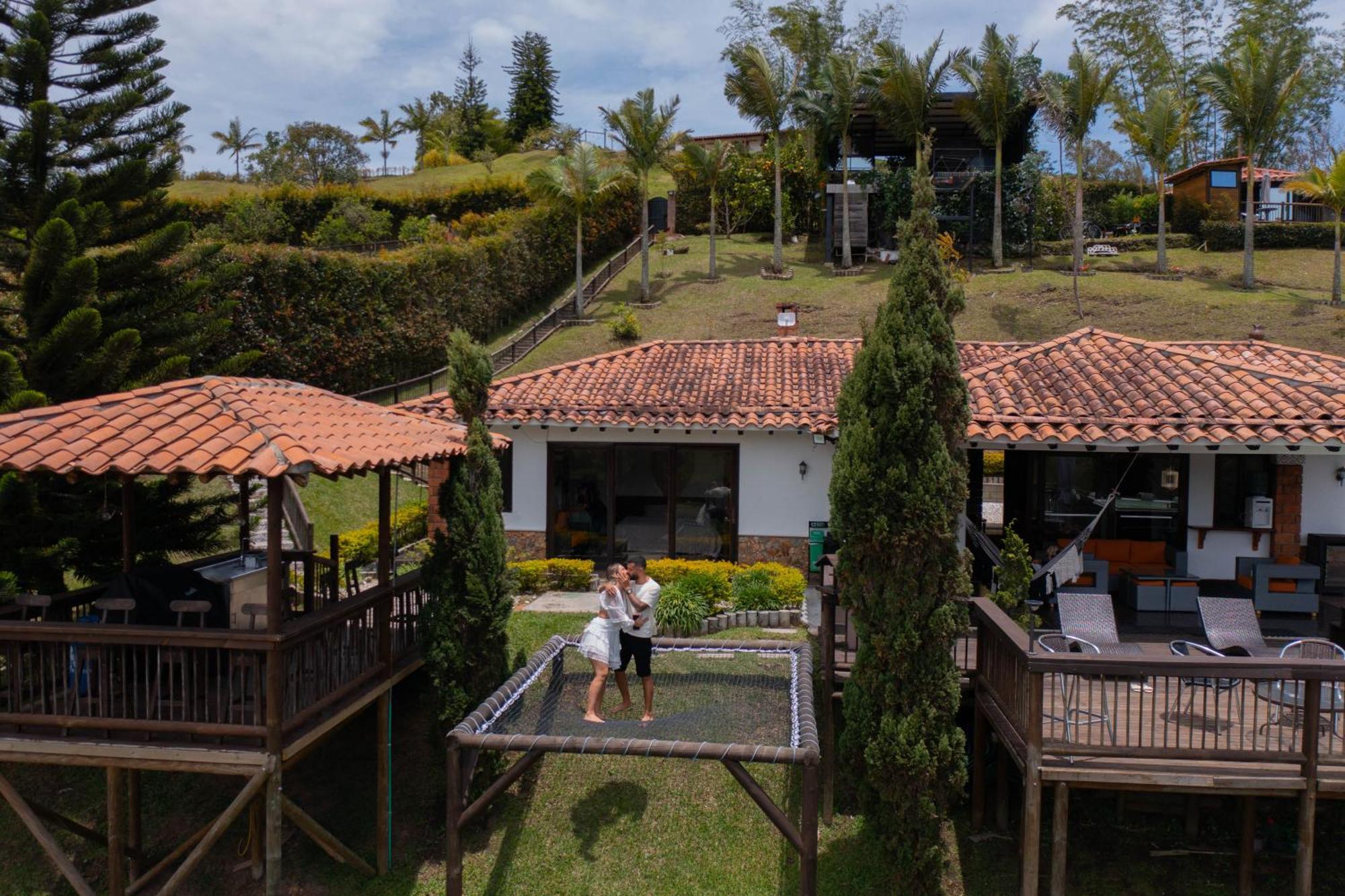 Casa Campestre Montecarlo Guatape- Desayuno A Pareja Villa Eksteriør billede