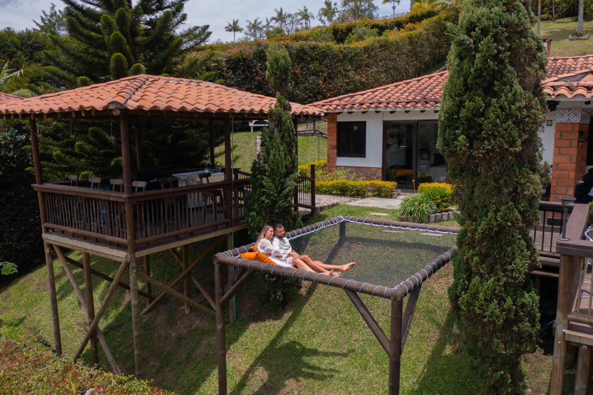 Casa Campestre Montecarlo Guatape- Desayuno A Pareja Villa Eksteriør billede