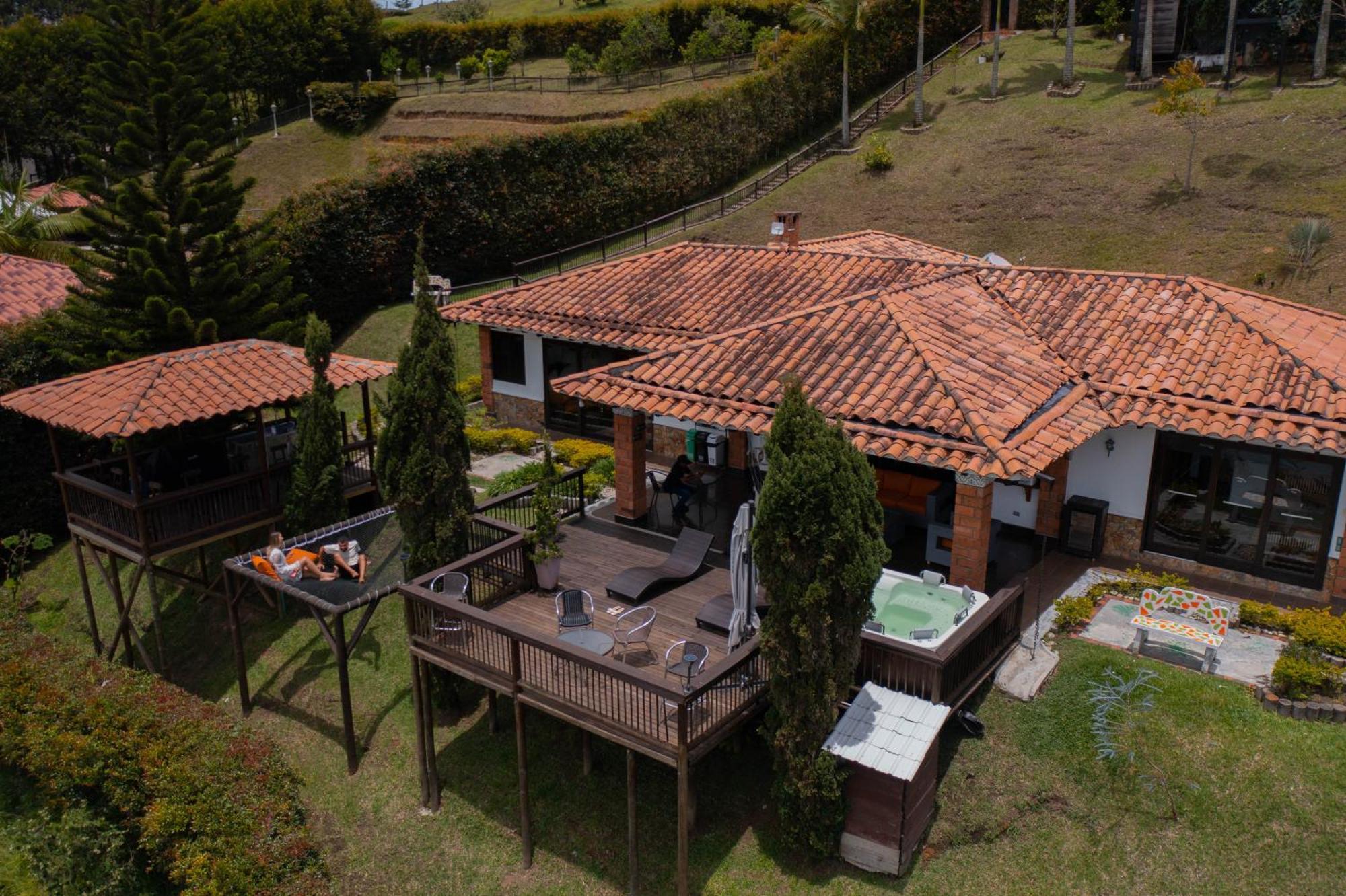 Casa Campestre Montecarlo Guatape- Desayuno A Pareja Villa Eksteriør billede