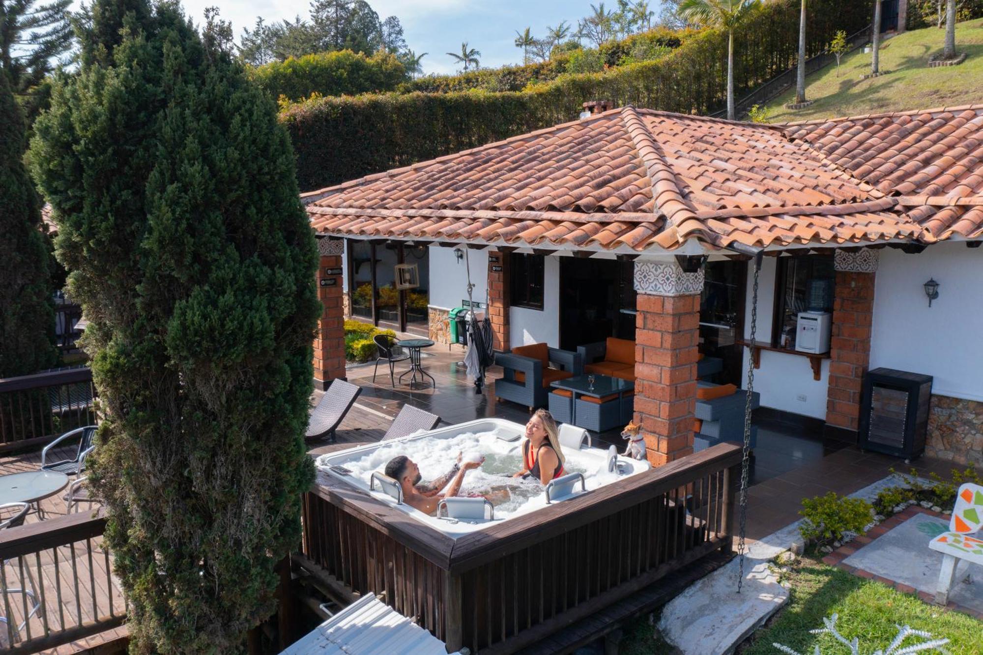 Casa Campestre Montecarlo Guatape- Desayuno A Pareja Villa Eksteriør billede