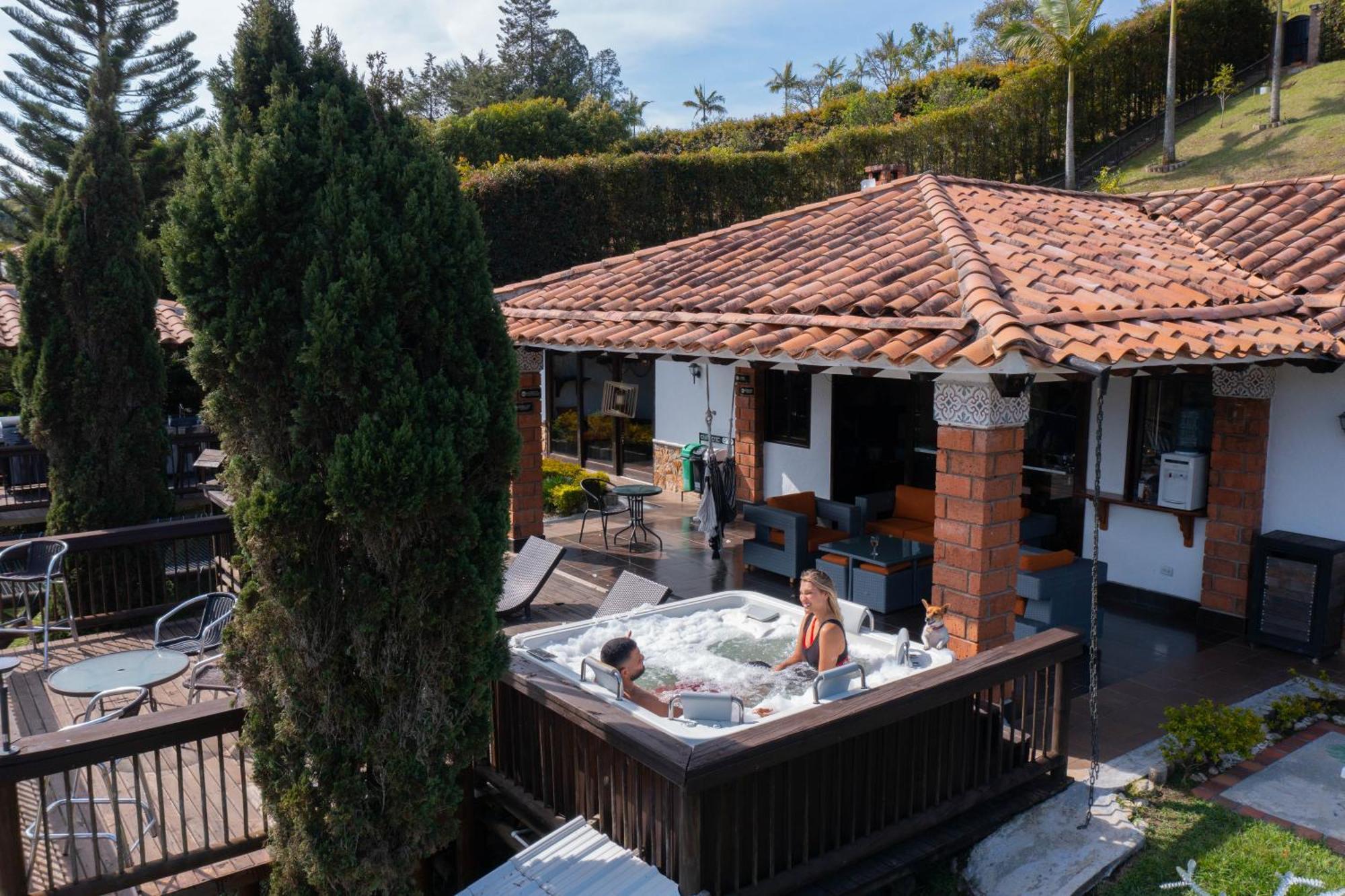 Casa Campestre Montecarlo Guatape- Desayuno A Pareja Villa Eksteriør billede