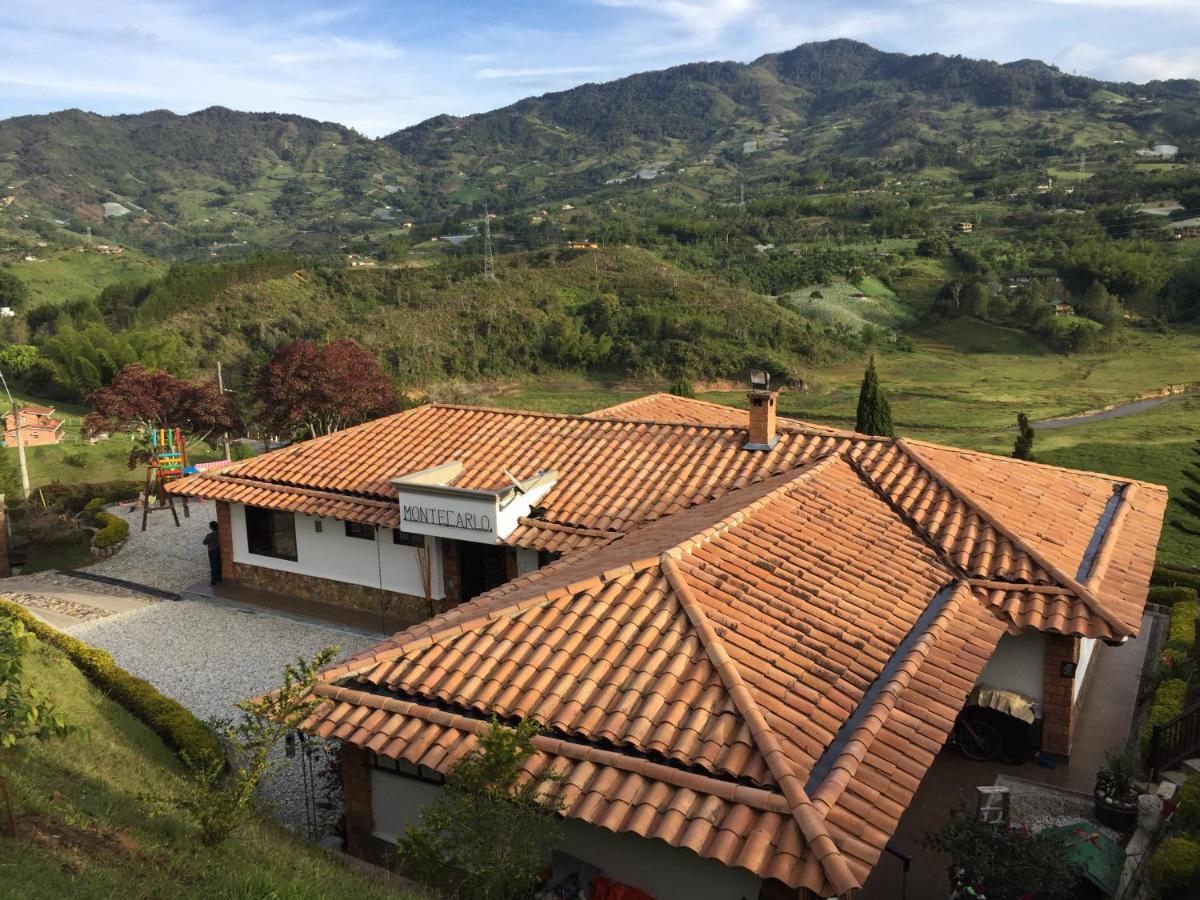 Casa Campestre Montecarlo Guatape- Desayuno A Pareja Villa Eksteriør billede