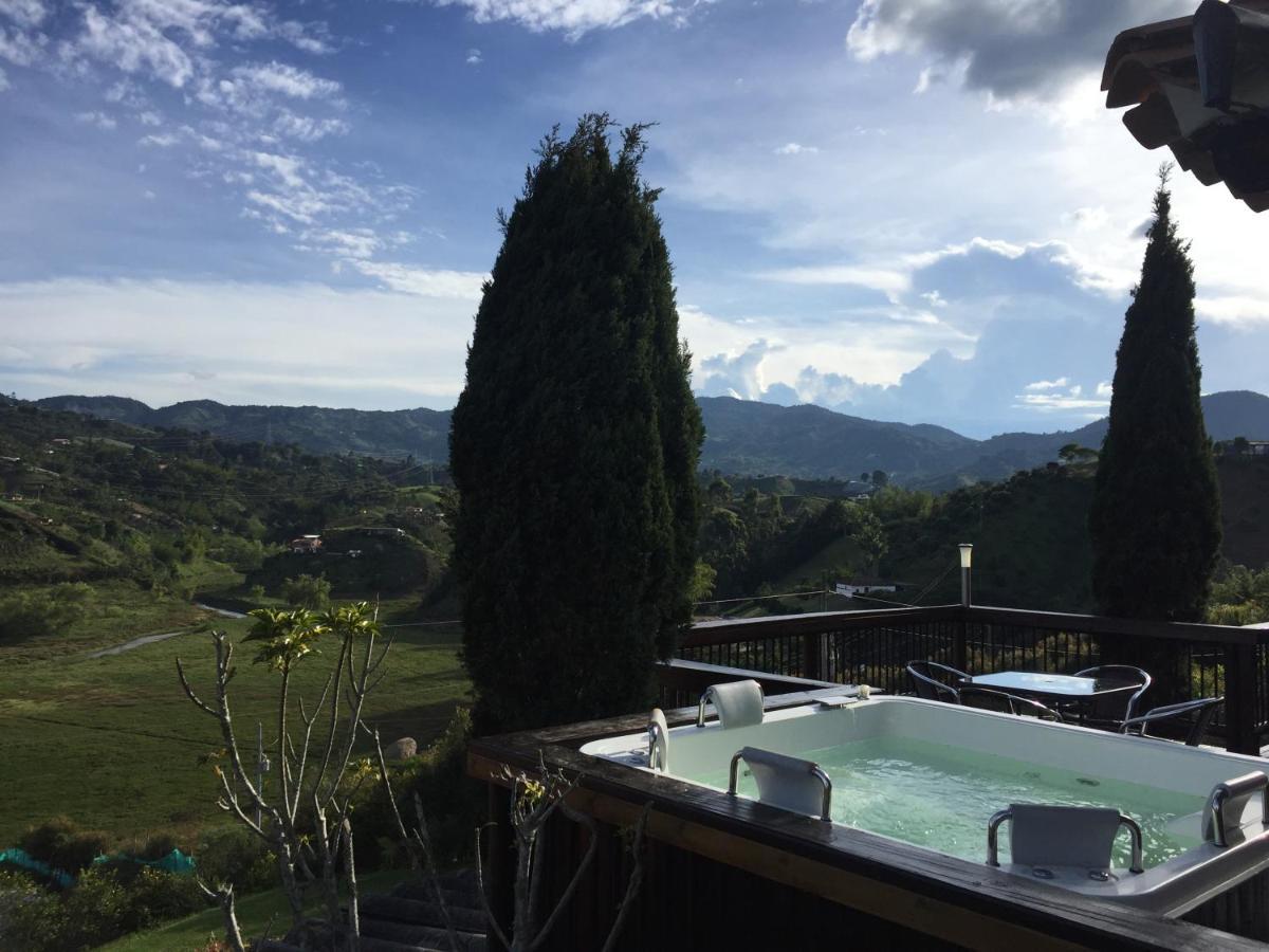 Casa Campestre Montecarlo Guatape- Desayuno A Pareja Villa Eksteriør billede