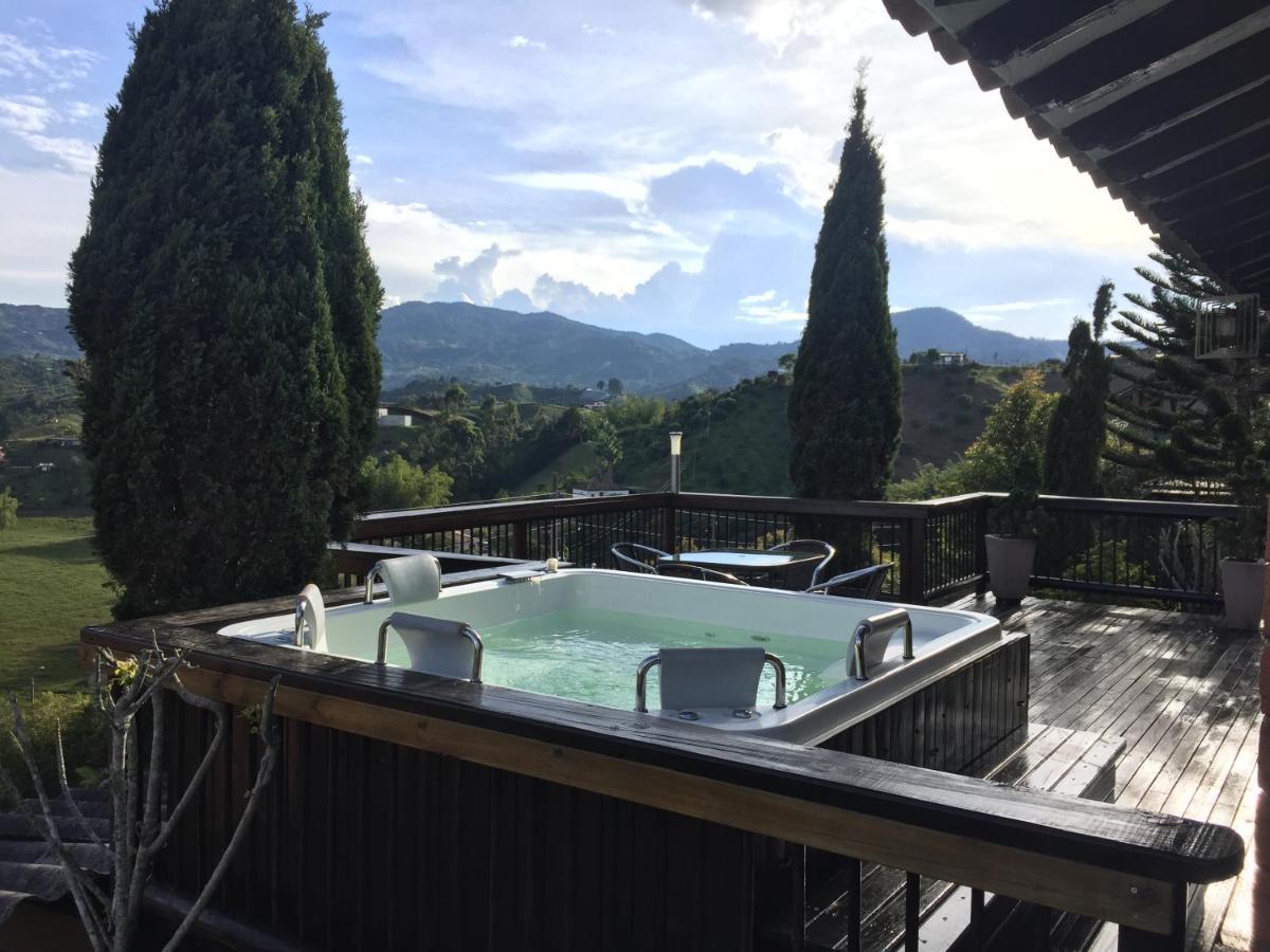 Casa Campestre Montecarlo Guatape- Desayuno A Pareja Villa Eksteriør billede